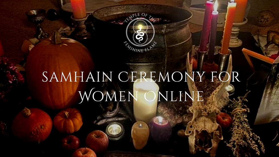 Temple of The Feminine Flame Ceremony